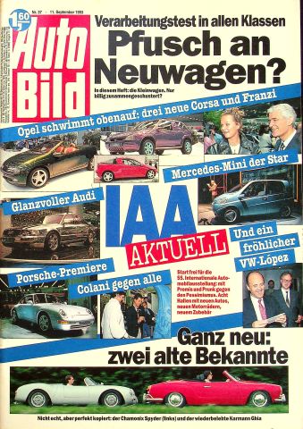 Deckblatt Auto Bild (37/1993)